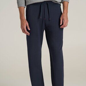 American Tall Open-Bottom Tall Men's Pajama Pants in Evening Blue Size XLXL / Ta
